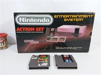Boîtie originale de Nintendo original et 2 jeux