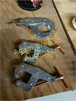 (3) Kant Twist clamps