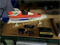 Radio Shack gamma ray RC Boat, Works