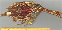 Stunning copper splatter17" long            (a