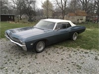 1968 Chevy Impala, 2-door convertible