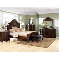 Ashley North Shore King Panel Bedroom Suite