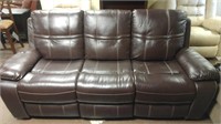 Coaster Leather Power Reclining Sofa