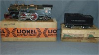 Lionel #385E Steam Loco & Tender, Boxed