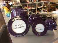 Ashley 5pc purple decoration set