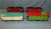 Lot of 4 Lionel Std Gauge 500 Series Freight Cars