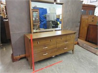 drexel profile dresser & mirror - van koert