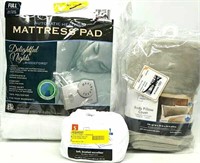 Full Heated Mattress Pad w/ Pillow Cases