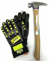 Hammer & XL Work Gloves