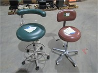 (qty - 2) Rolling Medical Office Chairs-