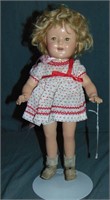 Ideal 16" Shirley Temple Composition Doll