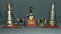 3 Weeden Stationary Steam Engines