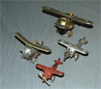 (3) Small Toy Airplanes
