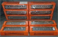 Lionel Lot of (10) O27 Passenger Cars, Repro Boxes
