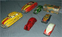 Mixed Tin Litho Toy Vehicle Lot