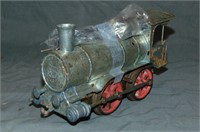 Early Clockwork 0-4-0 Steam Locomotive
