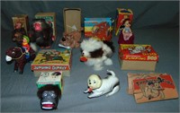 Lot of Assorted Mechanical Toys in Boxes