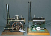 2 Schoenner Stationary Steam Engines