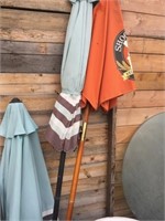 3 Outdoor Patio Umbrellas