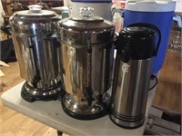 3 Coffe Serving Containers