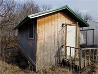 10x20 Wood Sided Cabin w/steel roofs