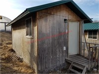 10x20 Wood Sided Cabin w/steel roofs