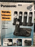 Panasonic landline phones - missing rechargeable