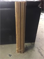Bamboo Shade 31" W length unknown No Hardware