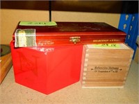 3 Cigar Boxes w/ Baseball Cards - Good Names