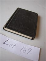 Antique 1882 Manual of the Sodality