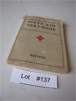 1940 American Red Cross First Aid Book