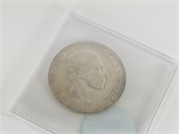 1885 50 CE DE PESO SPAIN SILVER COIN