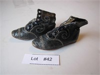 Antique Leather Shoes Size 3&1/2