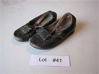 Antique Leather Childs Shoes
