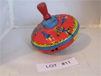 1950's Spaceman Rocket Ship Metal Top