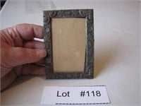 Antique Metal Picture Frame