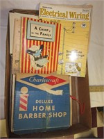 Antique Books and Delux BarberShop