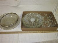 Glass Bowls and servers