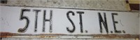 Street Sign-5th St N.E.