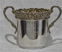 Vintage Ornate Silverplate Ice Bucket