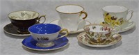 Vintage Tea Cup & Saucer Lot