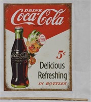 Coca-Cola Tin Sign NEW