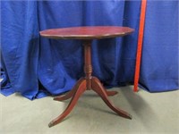 smaller mahogany table 22in tall - duncan phyfe
