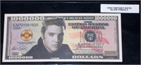 Elvis Presly Million Dollar Fantasy Note