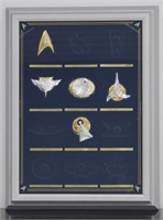 Sterling Par. Pic . Star Trek Insignia Badges