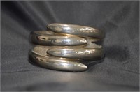 .925 Silver Cuff Bracelet (Stamped)