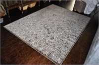 Glam modern area rug