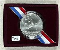 1992  US. Olympic Silver Dollar   Unc