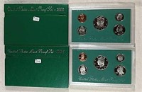 1995 & 1996  US. Mint Proof sets