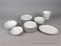 Set of white dishes - 35 Pieces
